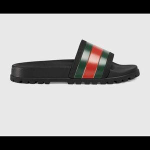 Men’s Web Rubber Slide Sandal